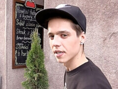 Bubble butt brunette takes a huge load in a POV movie