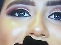 Hard Cum blast On Priya Varier face