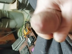 Me jerking to gay porn.