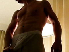 Teeny hottie Elder Redelman jerking off like crazy for the camera