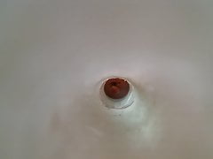 Uncut cock cums loudly inside fleshlight ice