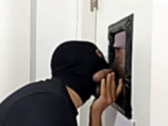 Gay glory hole, hairy man, dt