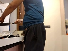 Horny old man in gay prison gets attention from a hung dude