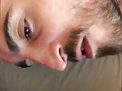 Sniffing dick