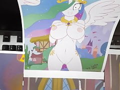 Princesse Celestia (MLP) SoP Cum Tribute