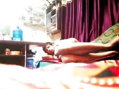 HOt dad masturbating hard