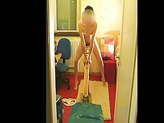 Standing Flashlight Masturbation