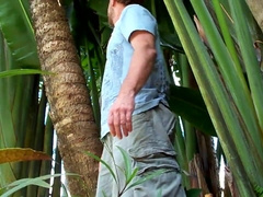 Poppa Will Gives You His Ripe Pits, Jock Caboose And Shaft Outside