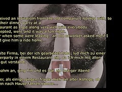 Straight Ex Co-Worker Seduced, After Annual Company's Dinnerparty