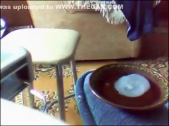 Turkish girl did a show and squirting in a sub-cutting