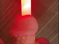 Sounding with a large tapered lightstick