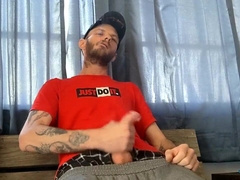Milking my thick rod on my smoke break
