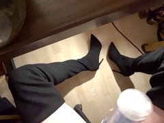 It got wild during zoom dates, I blew my load twice and spilled the first shot on the floor