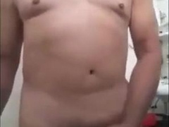 asia grandpa play with his dick 10
