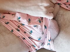 Bug dick honry guy morning wank