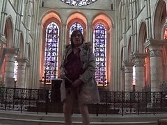 transgender travesti sounding dildo lingerie  outdoor  1a -