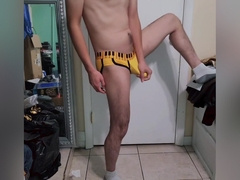 Trying Out Some New Underwear And Breaking In One