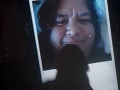 Facial Cum Tribute on bootylicious bebe