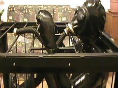 In rubber, in a cage - 1
