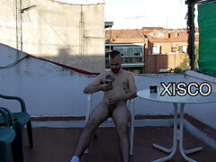 Terrace jerking off
