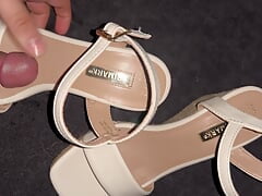 Cum on Used Primark Wedges