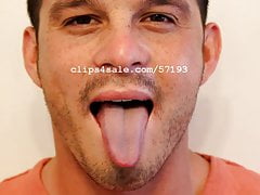 Tongue Fetish - Cody Lakeview Tongue Video 3