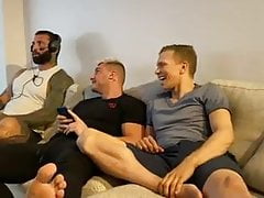 3 Canadian hunks DP raw