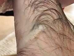 My pussy fisted on a chair in the kitchen