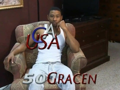 Ryan spins over onto all 4s and wedges his rump in the air