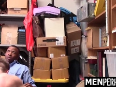 Young Black Masculine Gets Caught Stealing an Adult Book - Menperps