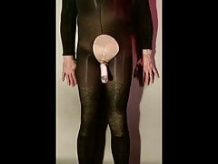 Nylon Layering and Estim Session