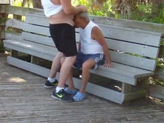 older gays have sex in public park 8