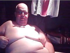 Daddy cums on cam