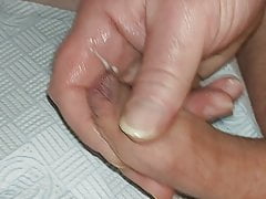Just an average cum shot at the end of a nice wank.