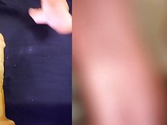 Moaning & cumming with my 10-inch dildo