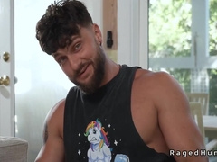 Muscle Roommates Rim And Anal Fuck In The Beach House 6 Min