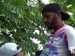 Tahar loads his slut 3 times in a row bareback