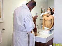 Stepdad D.Arclyte enters Brad Payton's tight butthole