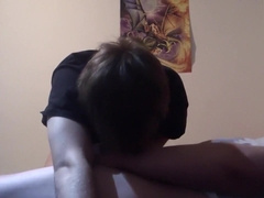 Markus Pelz beim Schwanz lutschen