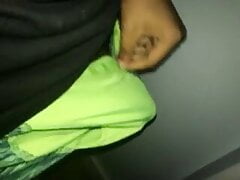 Showing off cock