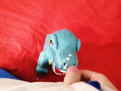 Petite Blue Dinosaur T-rex Par.1