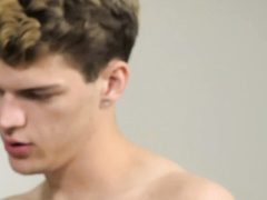 Hung James Stirling  double fucked by twink Max Rose