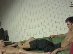 Roommate Footjob