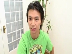 Crazy Asian homosexual twinks in Incredible dildos/toys, solo male JAV movie