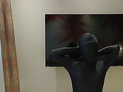 Morphsuit masturbate young crossdresses
