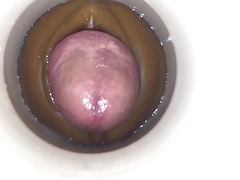 Sperm receptacle by cum cam man