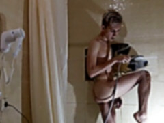 Fag, twink shower, striptease