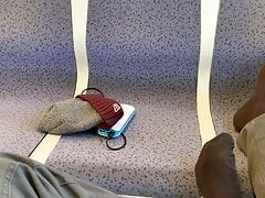 Masturbation on a train. Extreme