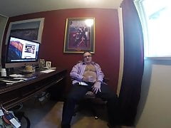 Hot Business Daddy Jerking off
