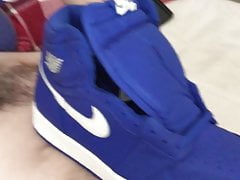 Jerking off on my Nike Jordans